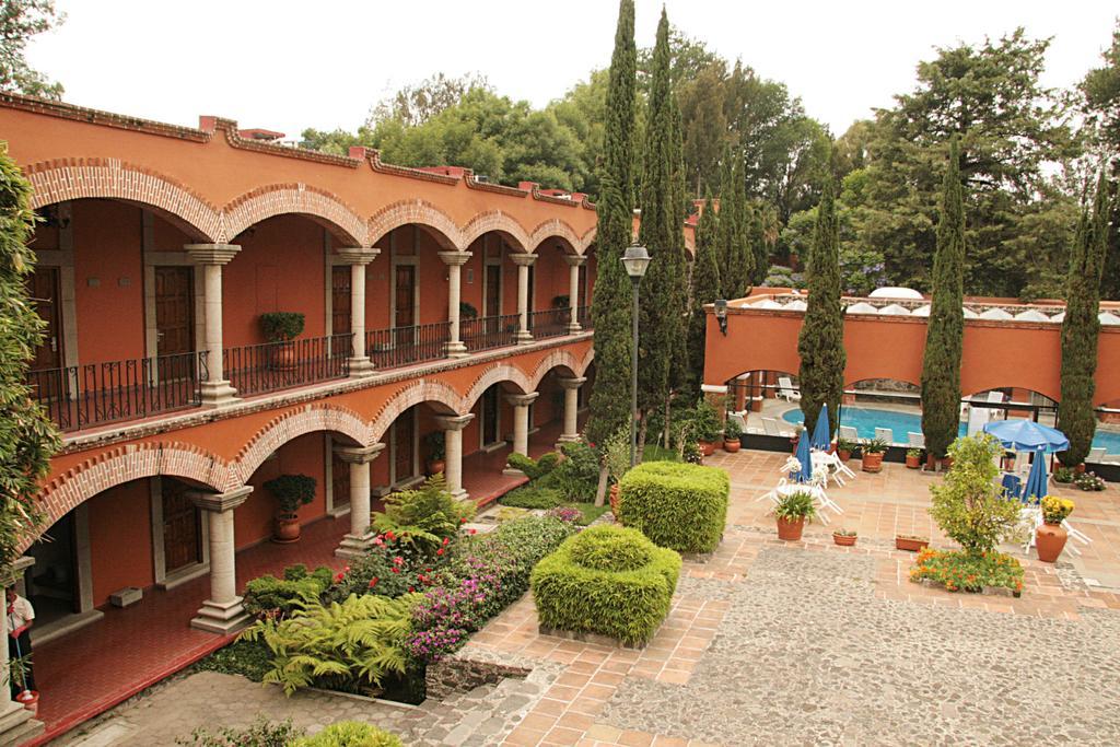 Hotel Mision Tlaxcala Santa María Atlihuetzián Exterior foto